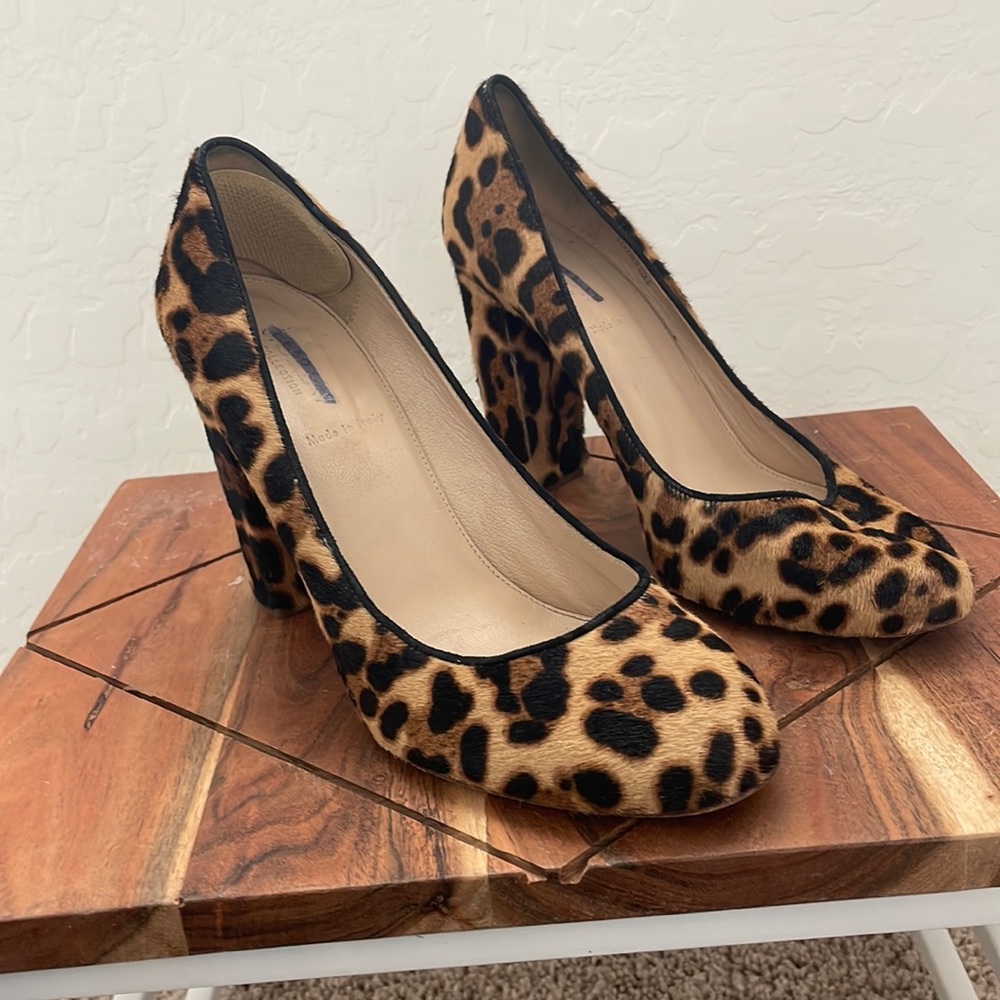 Jcrew cheetah heels